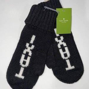 Kate Spade Taxi Mittens NWT 100% Authentic